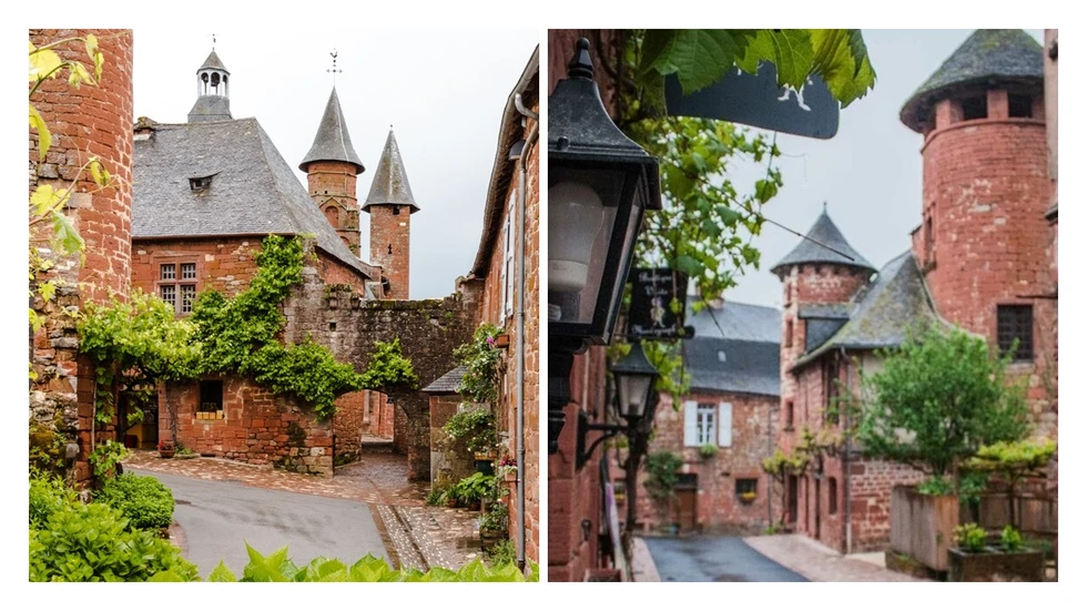 Collonges-la-Rouge, el precioso pueblecito de las casas rojas...