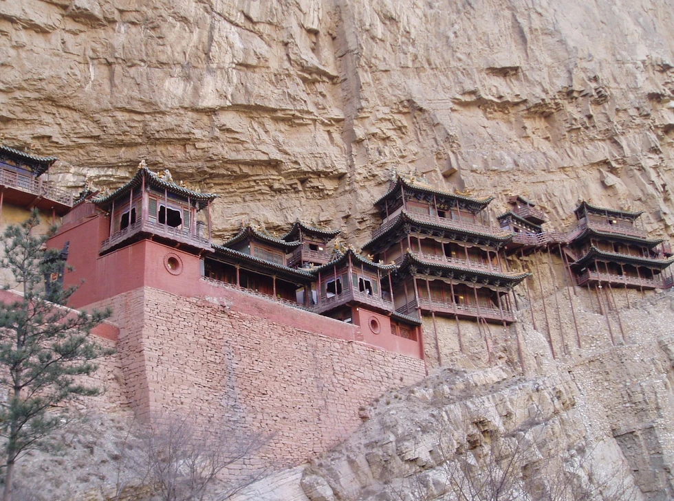Monasterio colgante de Xuan Kong Si, un lugar sorprendente