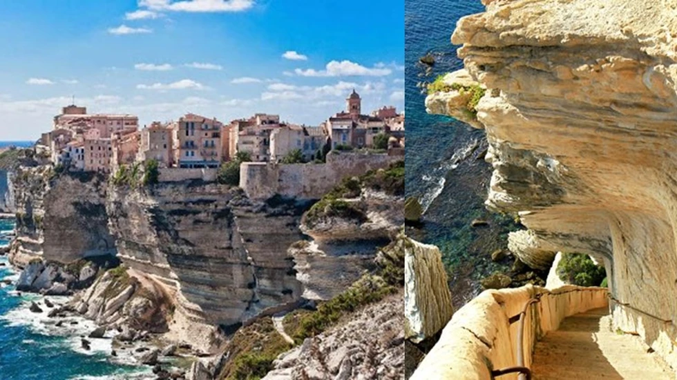 Una ciudad preciosa en Córcega...