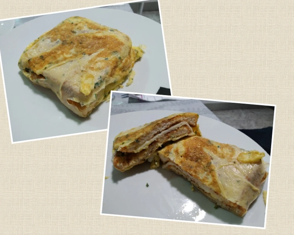 Tortilla de sandwich!!!