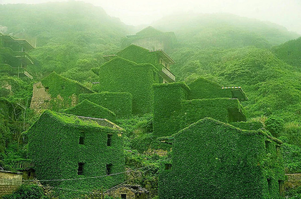 Un lugar de lo más pintoresco en China