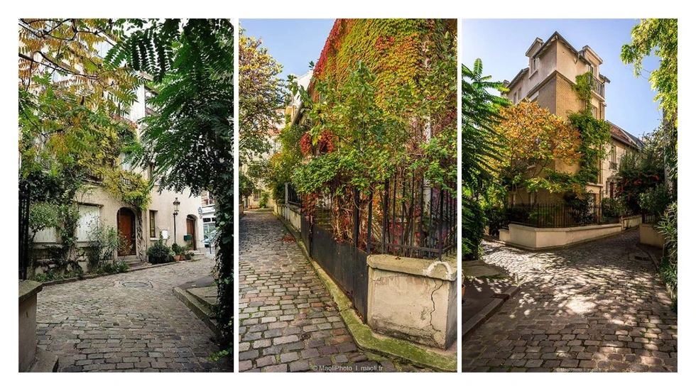 Un rincón tranquilo y pintoresco en París...
