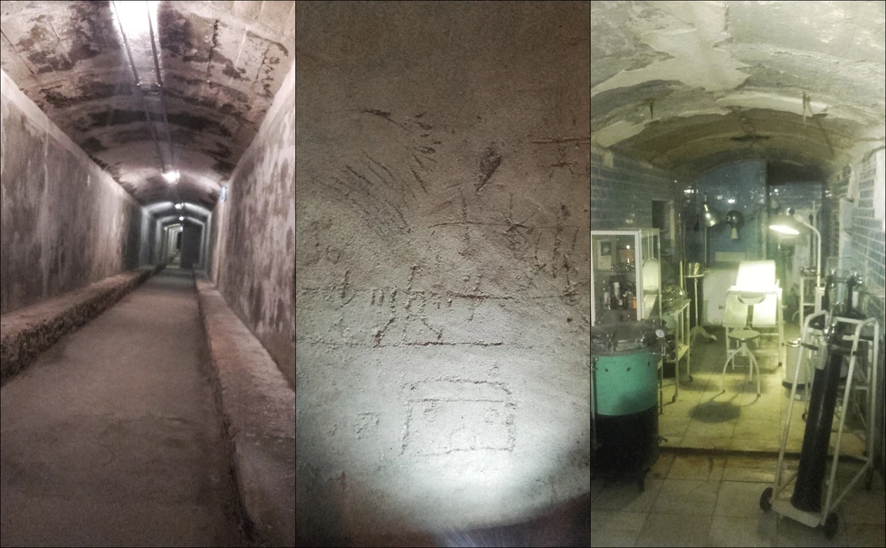 Refugios de guerra...