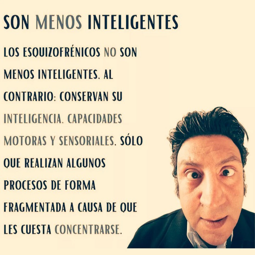 Mitos sobre los pacientes esquizofrénicos. Mito # 1