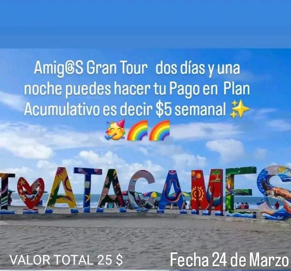 Una de las playas de mi Ecuador