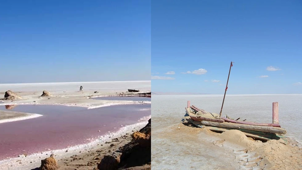 Chott el Djerid, un impresionante paisaje desolado...
