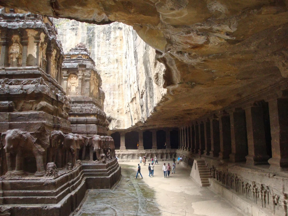 Las increíbles Cuevas-Templo de la India: Ajanta y Ellora