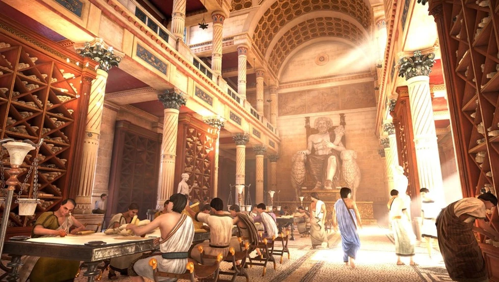 ¿Cómo era la Biblioteca de Alejandría?