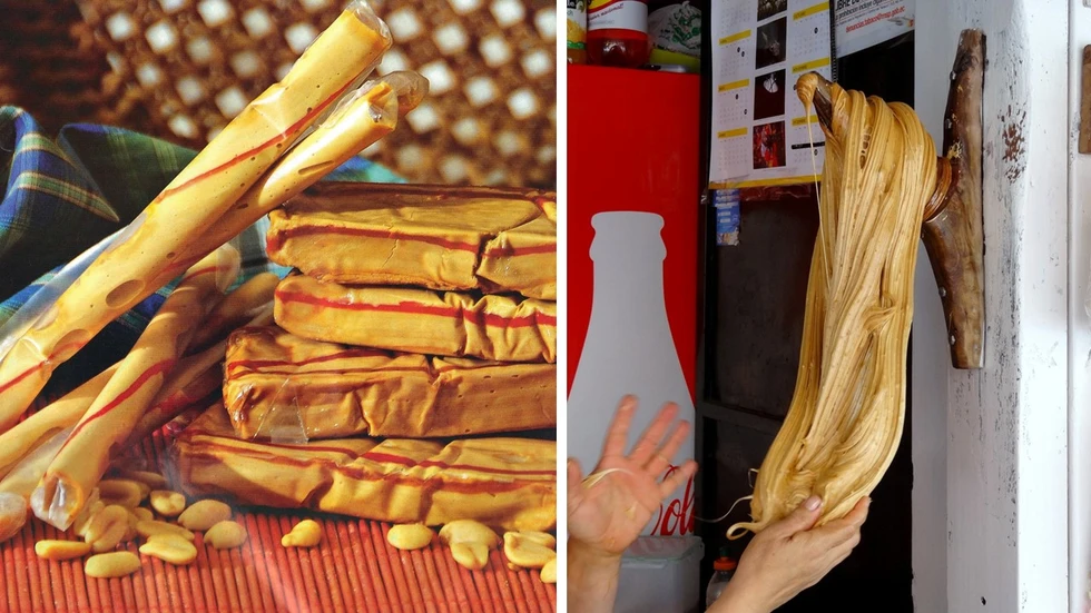 Melcocha, un dulce artesanal muy curioso