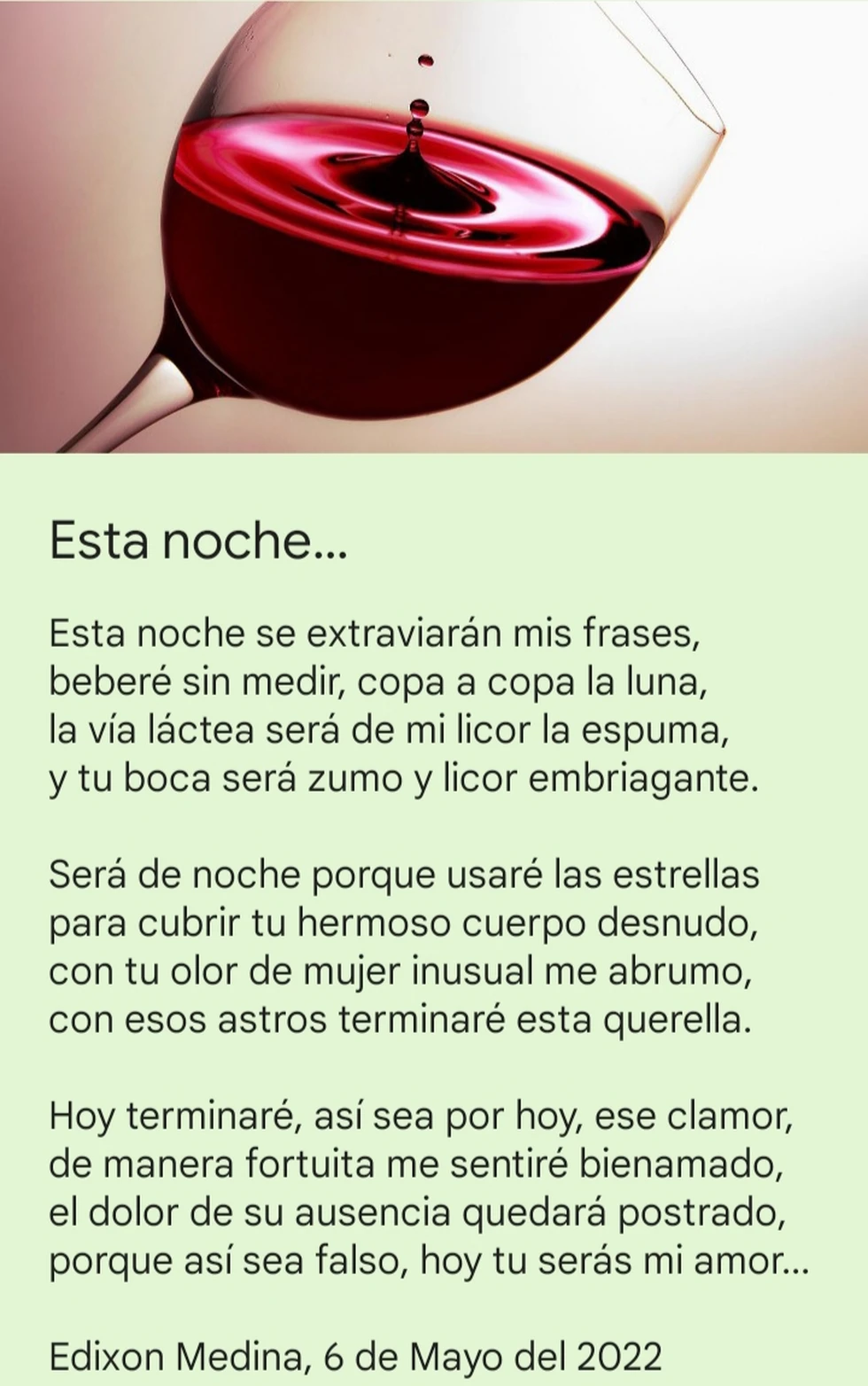 Poesía del 6 de Mayo del 2022 (2)