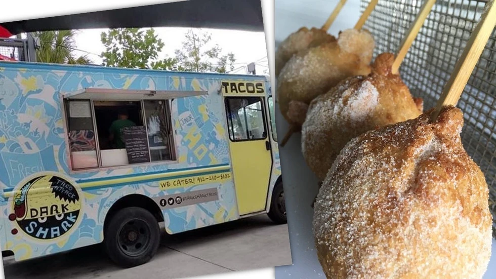 Un postre delicioso y sorprendente: una tarta de melocotón frito servida en palo