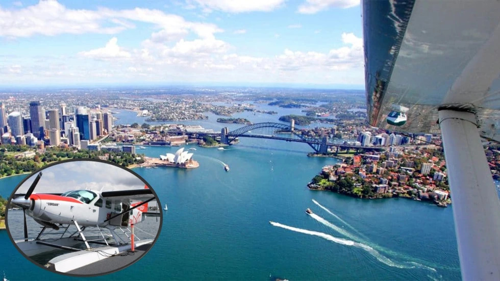 Una curiosa experiencia gastronómica: ir a un picnic en hidroavión...