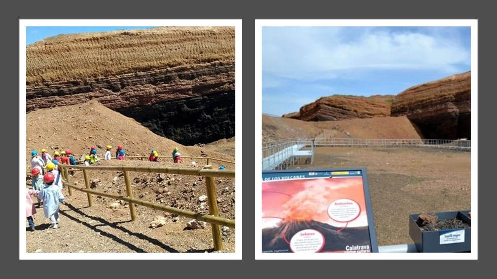 ¿Conocen el primer volcán visitable de la Península Ibérica?