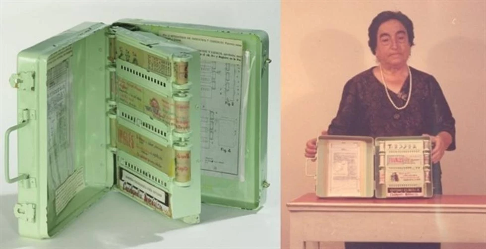 El precursor del actual e-book, un invento de una mujer española...