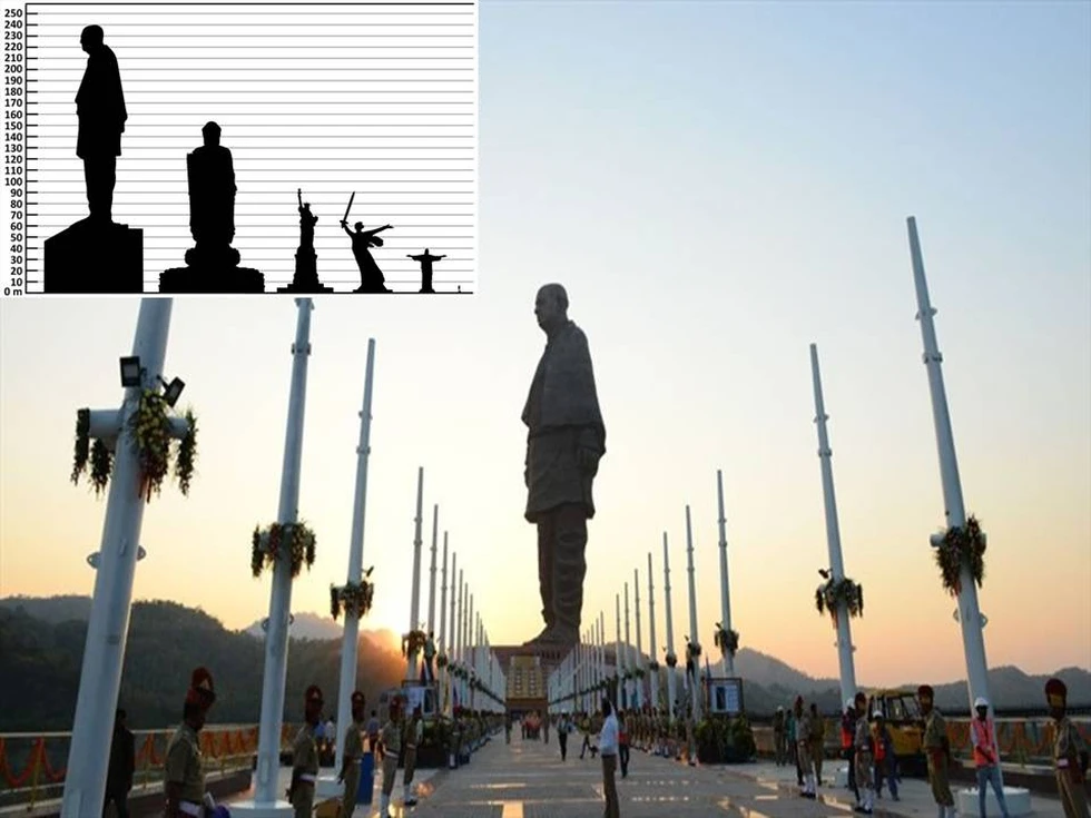 La estatua más alta del mundo...