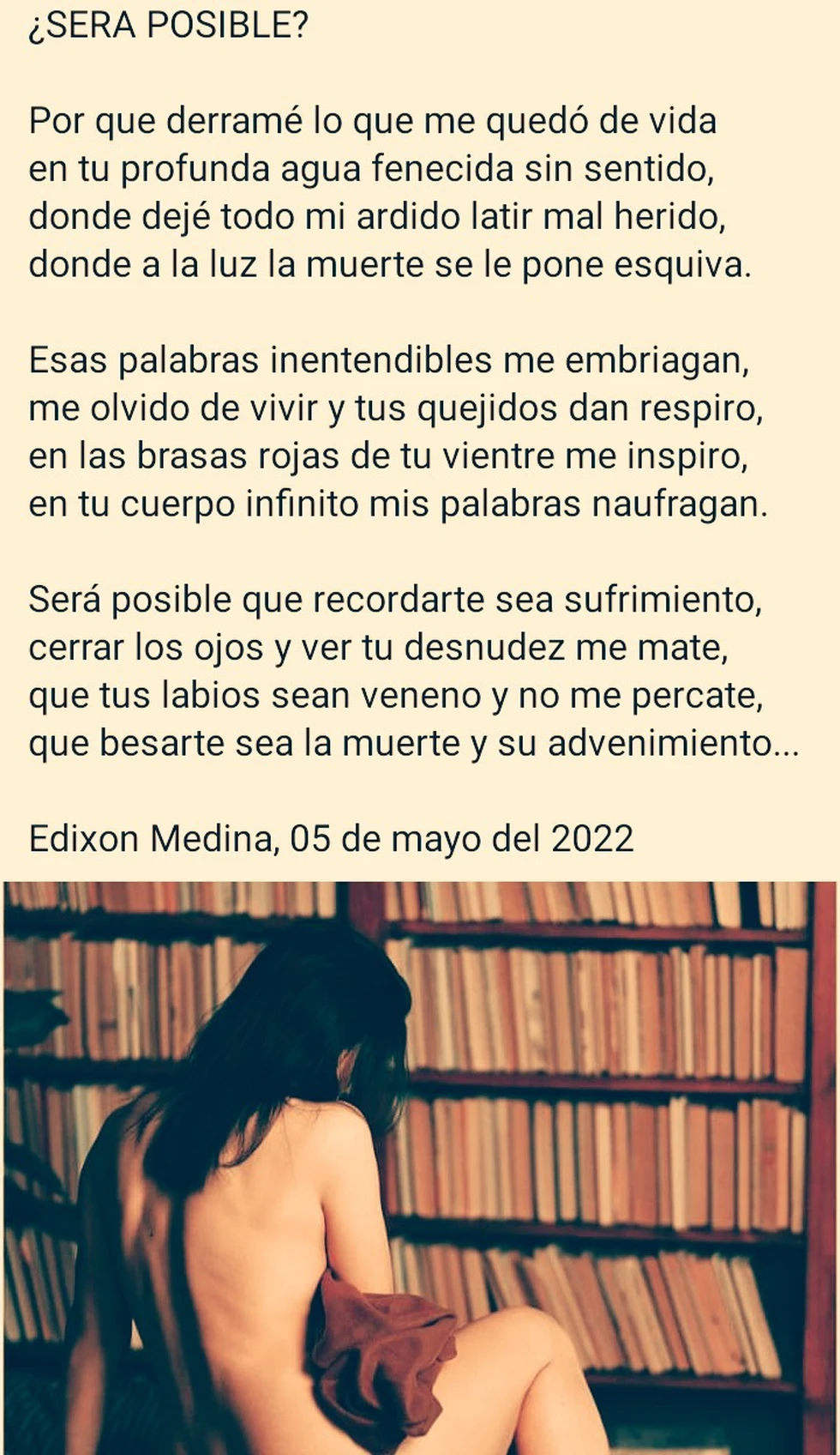 Poesía del 5 de mayo del 2022