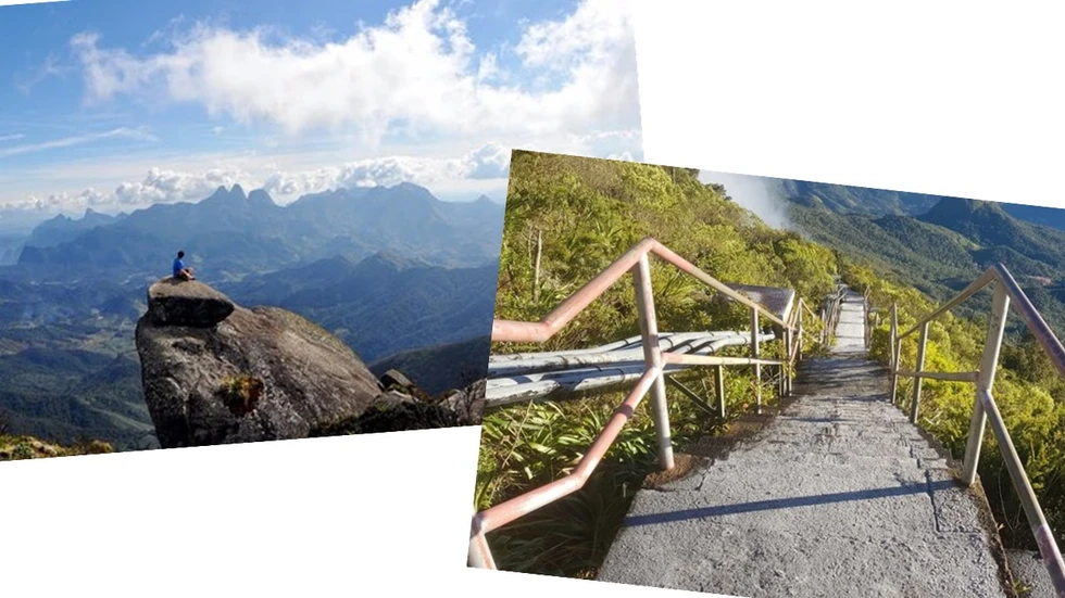 Pico da Caledônia, espectacular mirador en Brasil