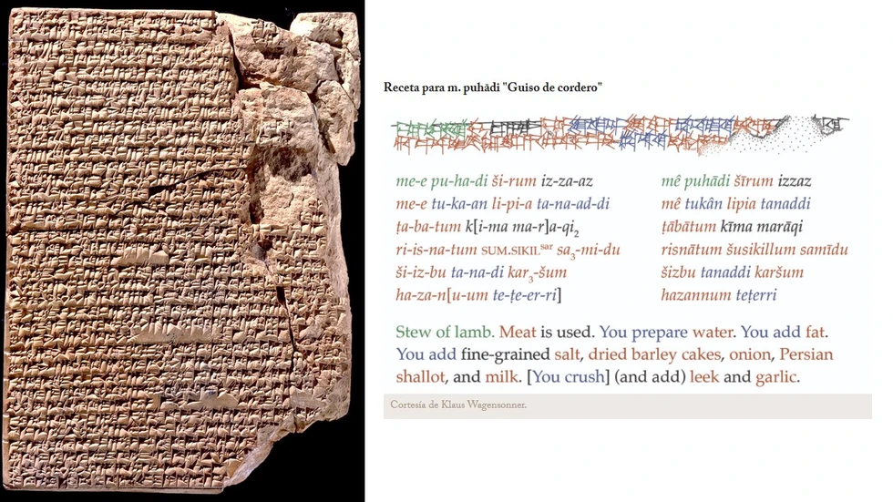 Las recetas de cocina más antiguas del mundo