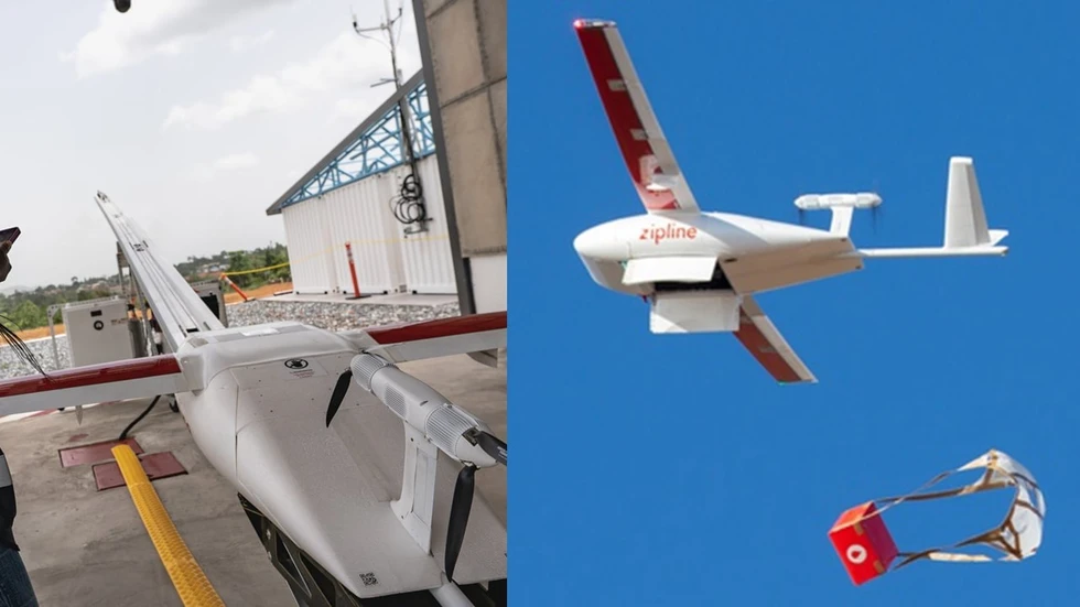 Drones para entregar medicamentos de primera necesidad en África