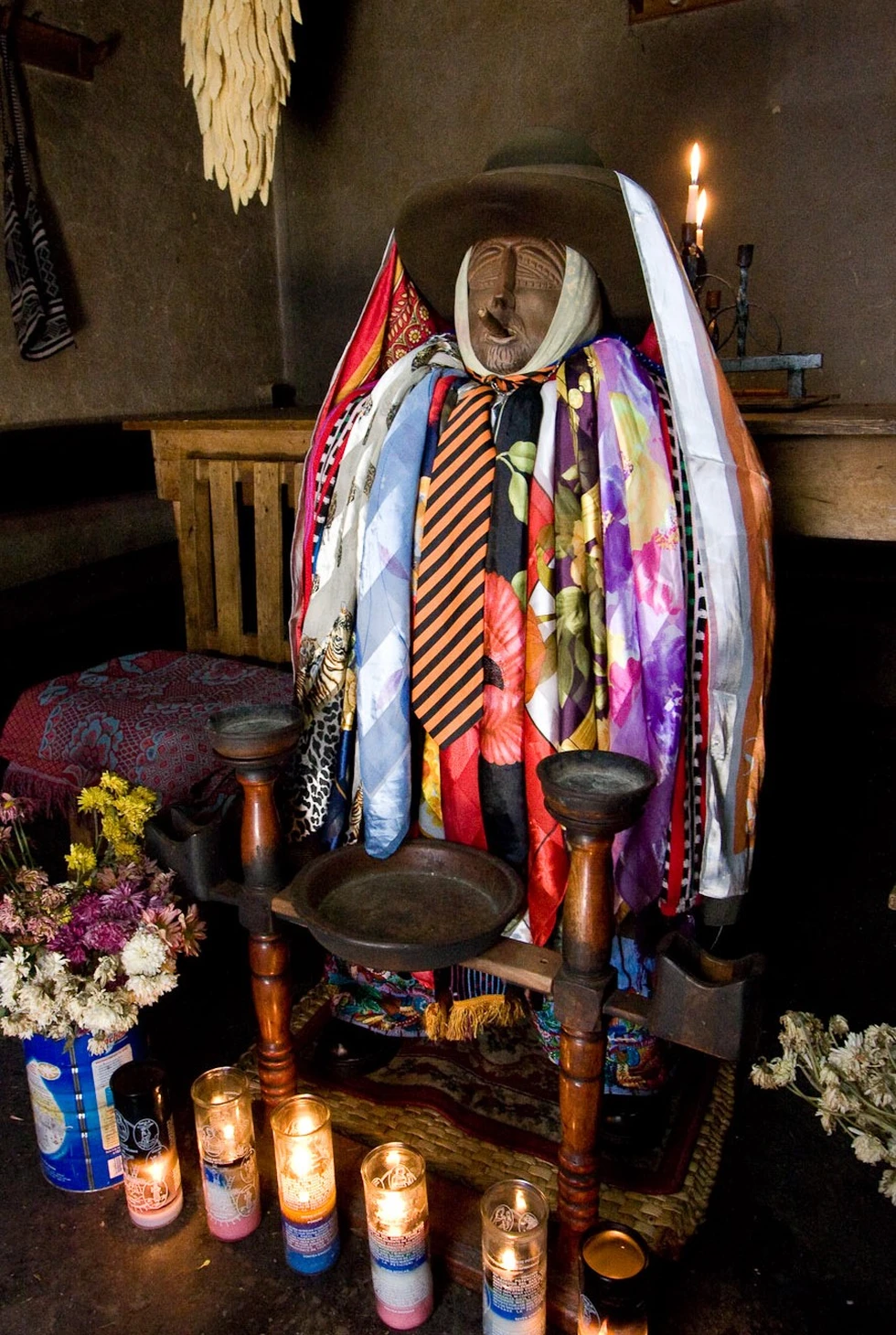 El Dios Maya con sombrero...