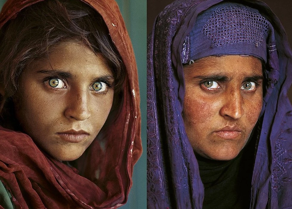 Una foto para la historia...la niña afgana