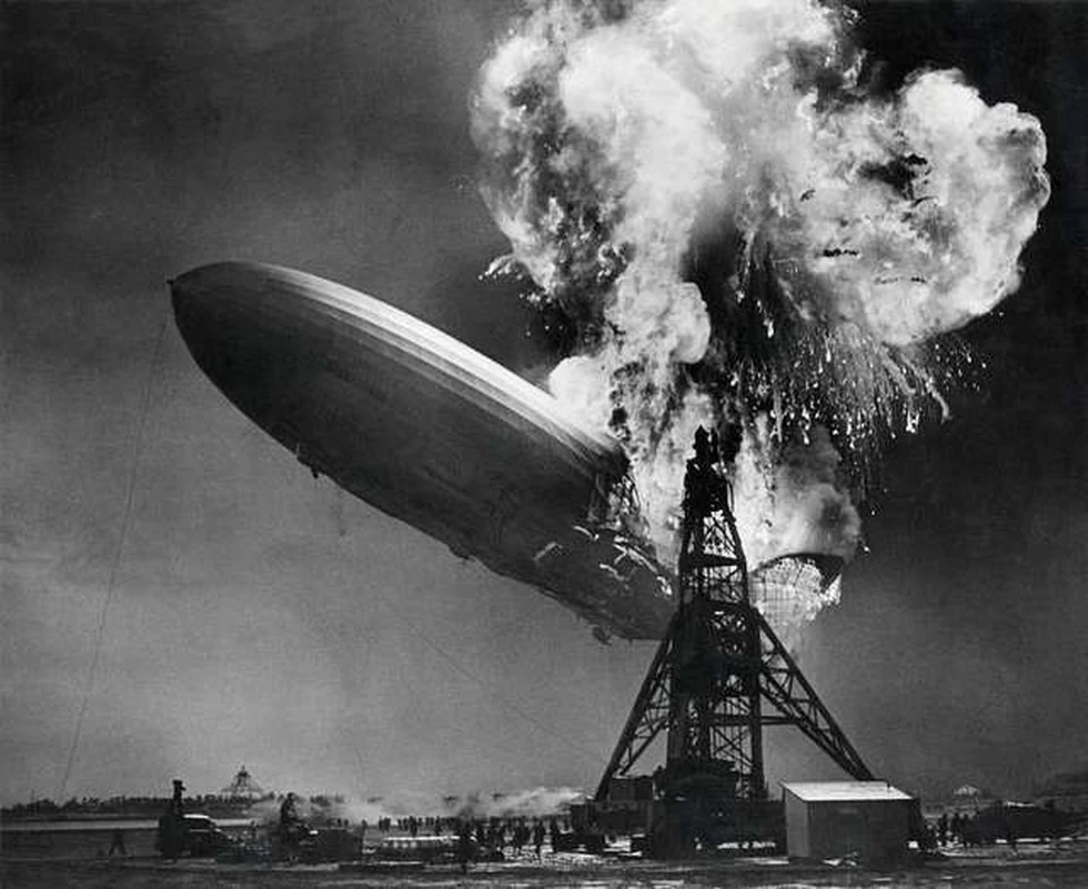 El desastre del dirigible Hindenburg