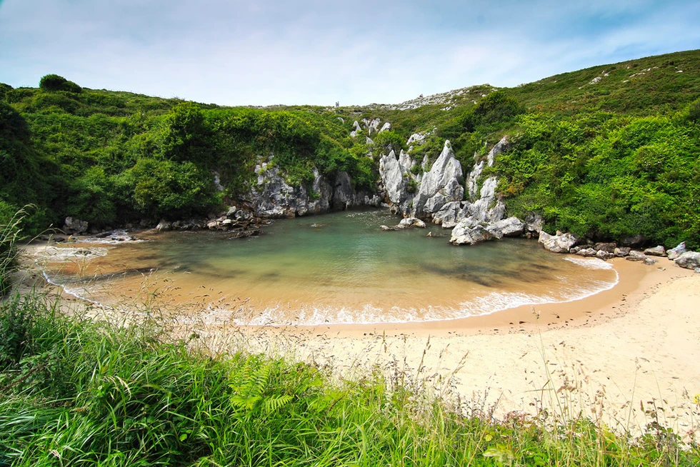 La playa más pequeña del mundo...