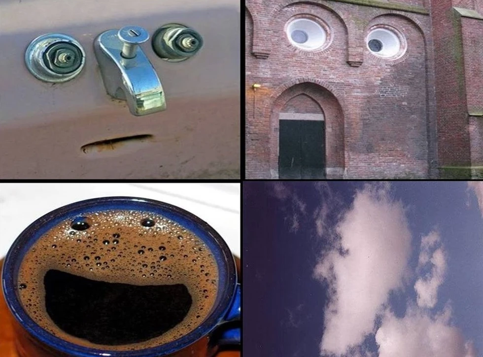 ¿Alguna vez has visto caras o figuras en objetos inanimados? Eso tiene un nombre...