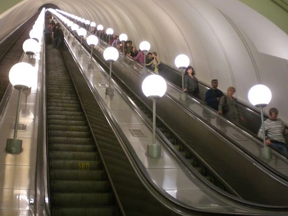 Las escaleras mecánicas más largas del mundo...