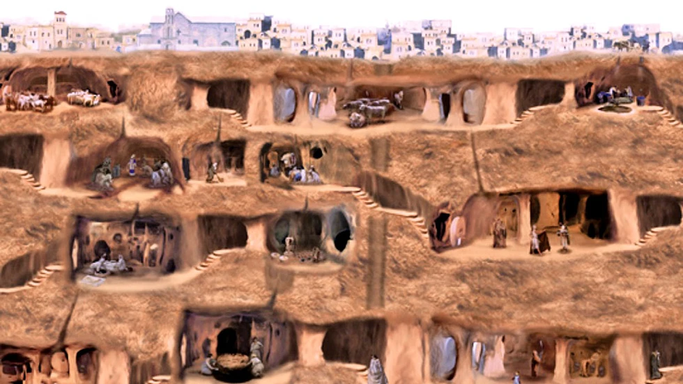 El misterio de las ciudades subterráneas de Capadocia