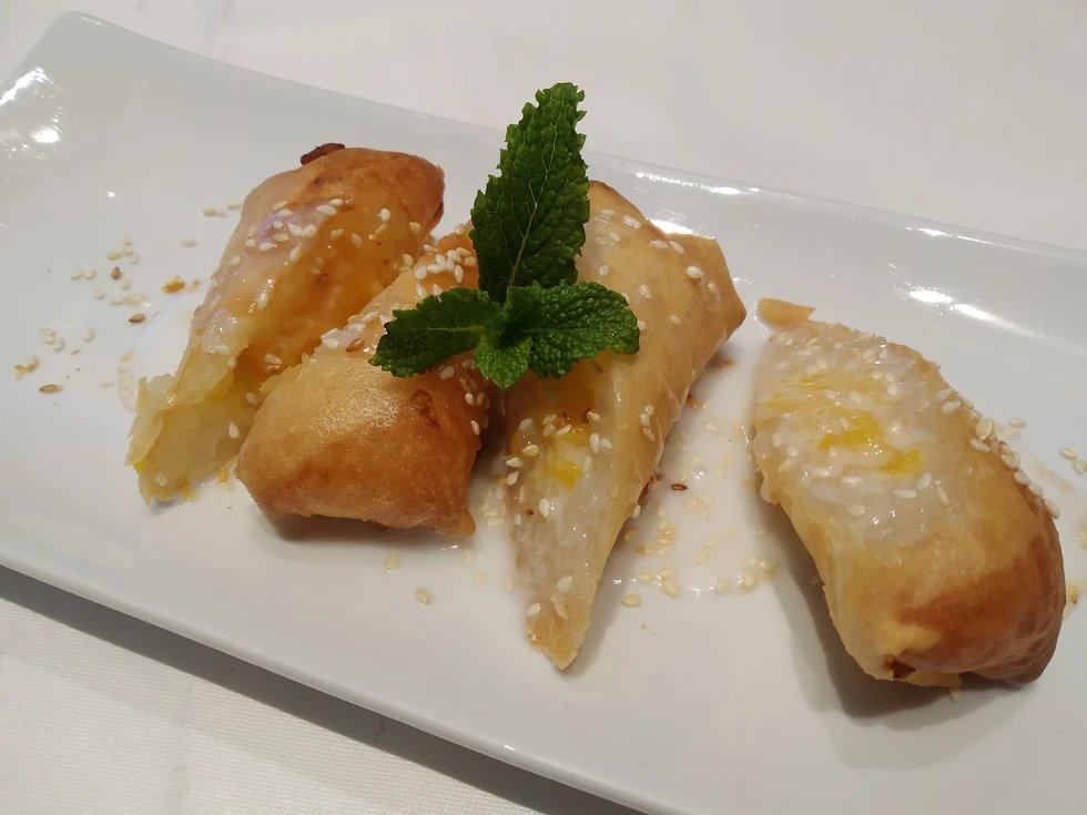 Mango Sticky Rice, excelente postre tailandés