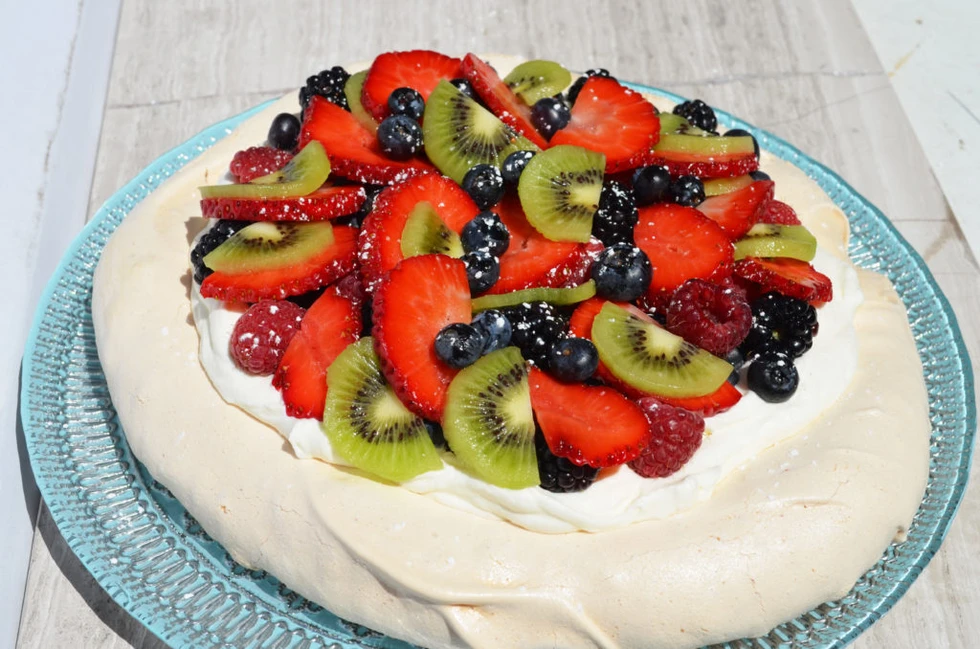 Pavlova: una delicia neozelandesa...