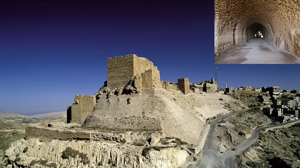Kerak, el enorme castillo cruzado de Jordania