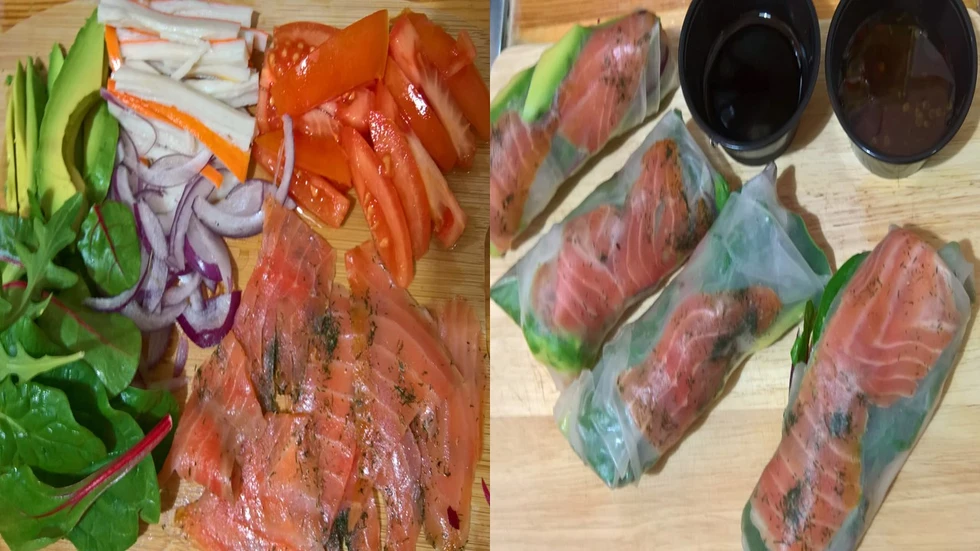 Rollitos de papel de arroz