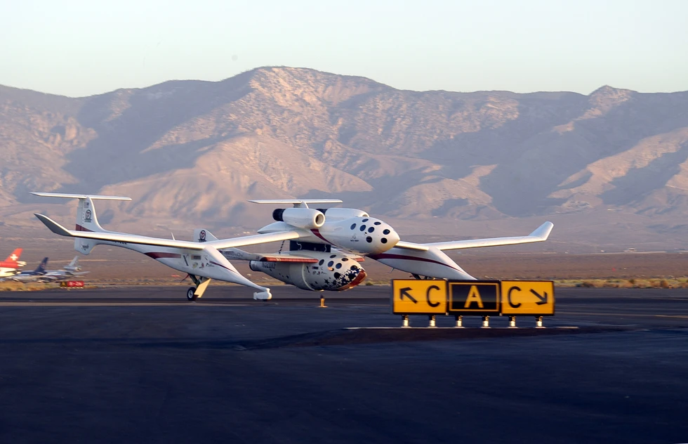 SpaceShipOne: el primer vuelo espacial de un avión privado