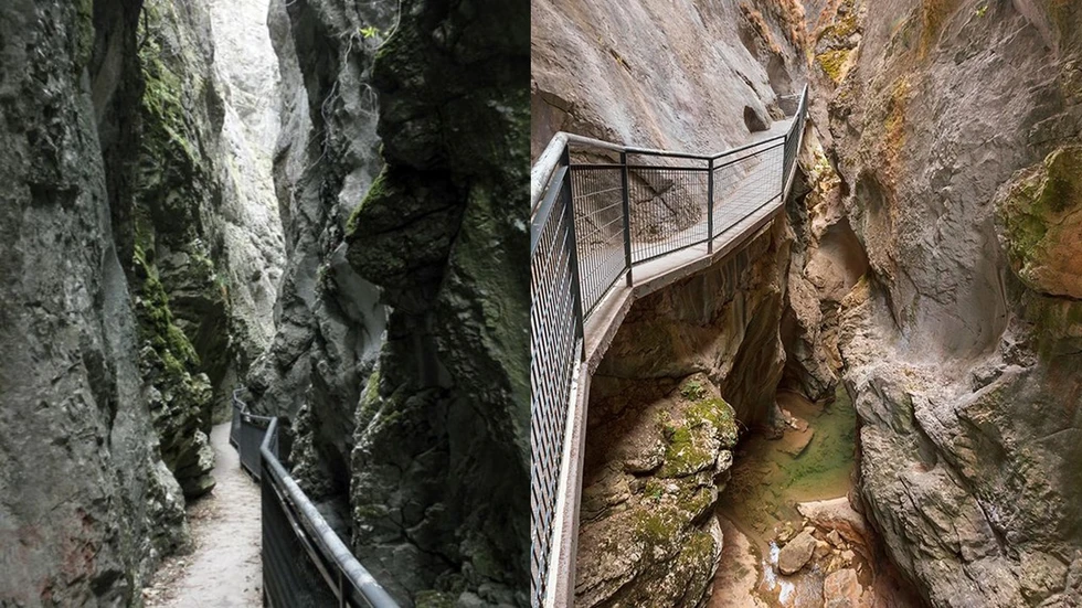 El curioso Desfiladero de La Yecla, en la provincia de Burgos