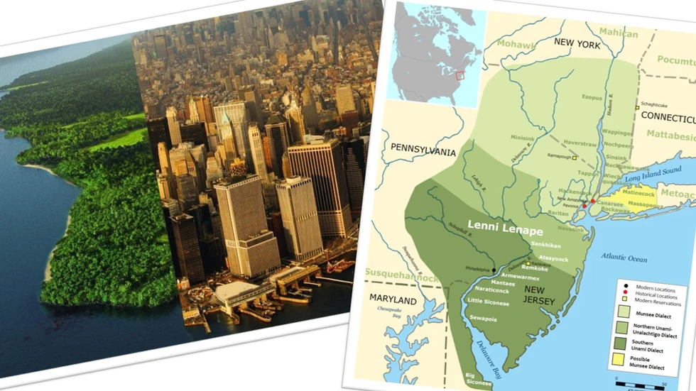 La historia de Nueva York