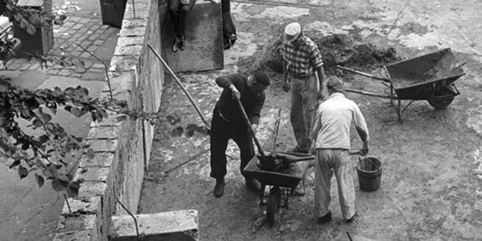 ¿Cómo se construyó el Muro de Berlín?