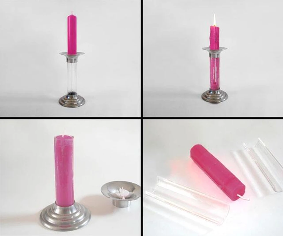 Velas "infinitas", un invento muy curioso...