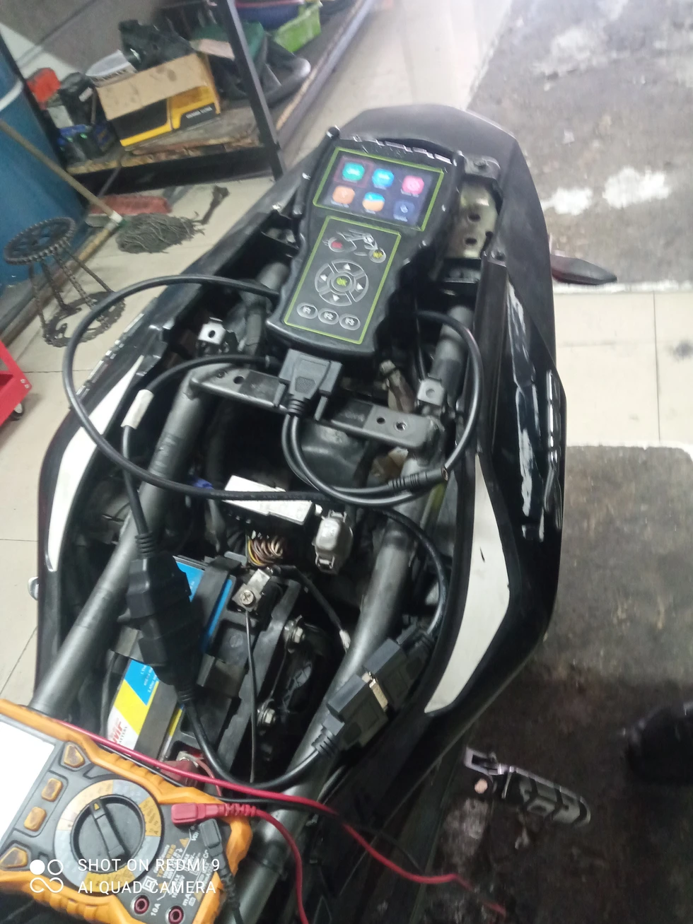 Moto de inyección alguien podría ayudar me con sugerencias para la revisión del sistema eléctrico