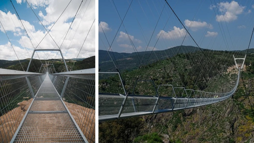 El puente colgante peatonal más largo del mundo