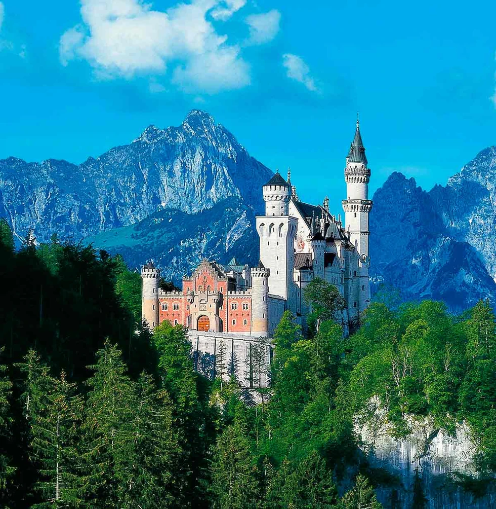 El Castillo del "Rey Loco" y que inspiró el de Disney