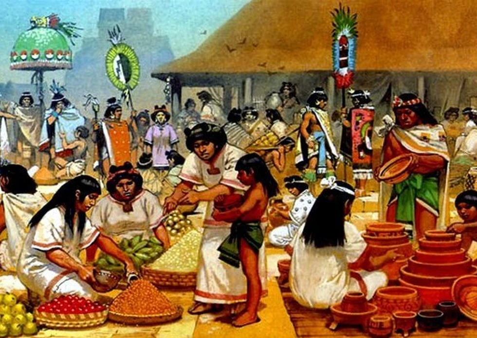 Las rutas de intercambio y comercio precolombino