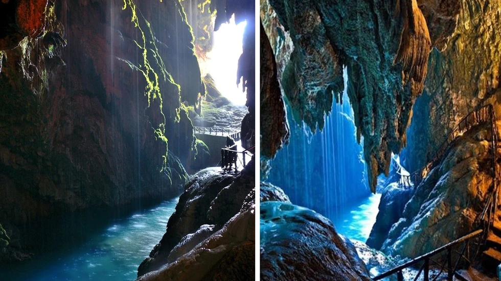 Gruta Iris, una senda entre cuevas y cascadas...