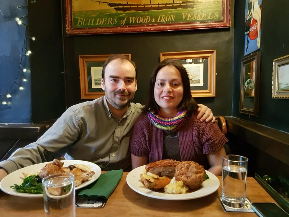 Donde comer un Sunday roast en Oxford
