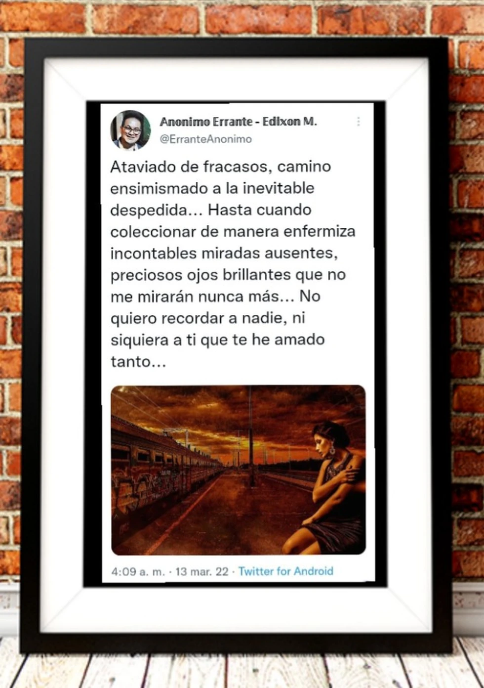 Poesía del 13 de Marzo del 2022