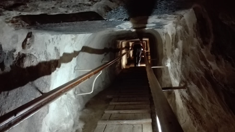 ¿Cómo es la gran pirámide de Egipto por dentro?