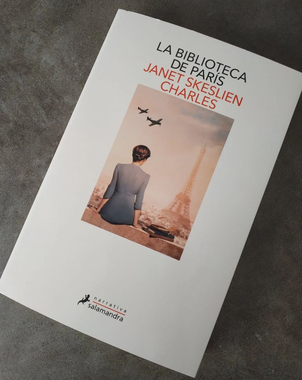 Un libro muy interesante: "La biblioteca de Paris"