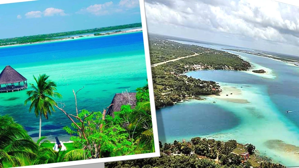 Laguna de los 7 colores, un precioso lugar de México que recomiendo visitar...