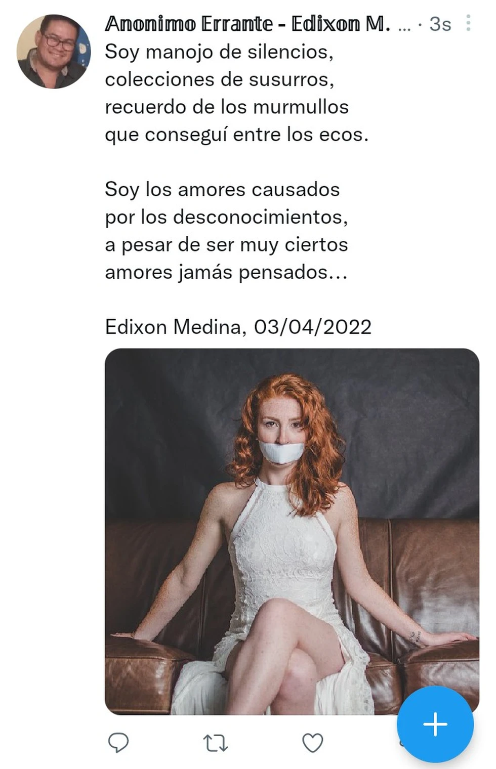 Poesía del 3 de Abril de 2022